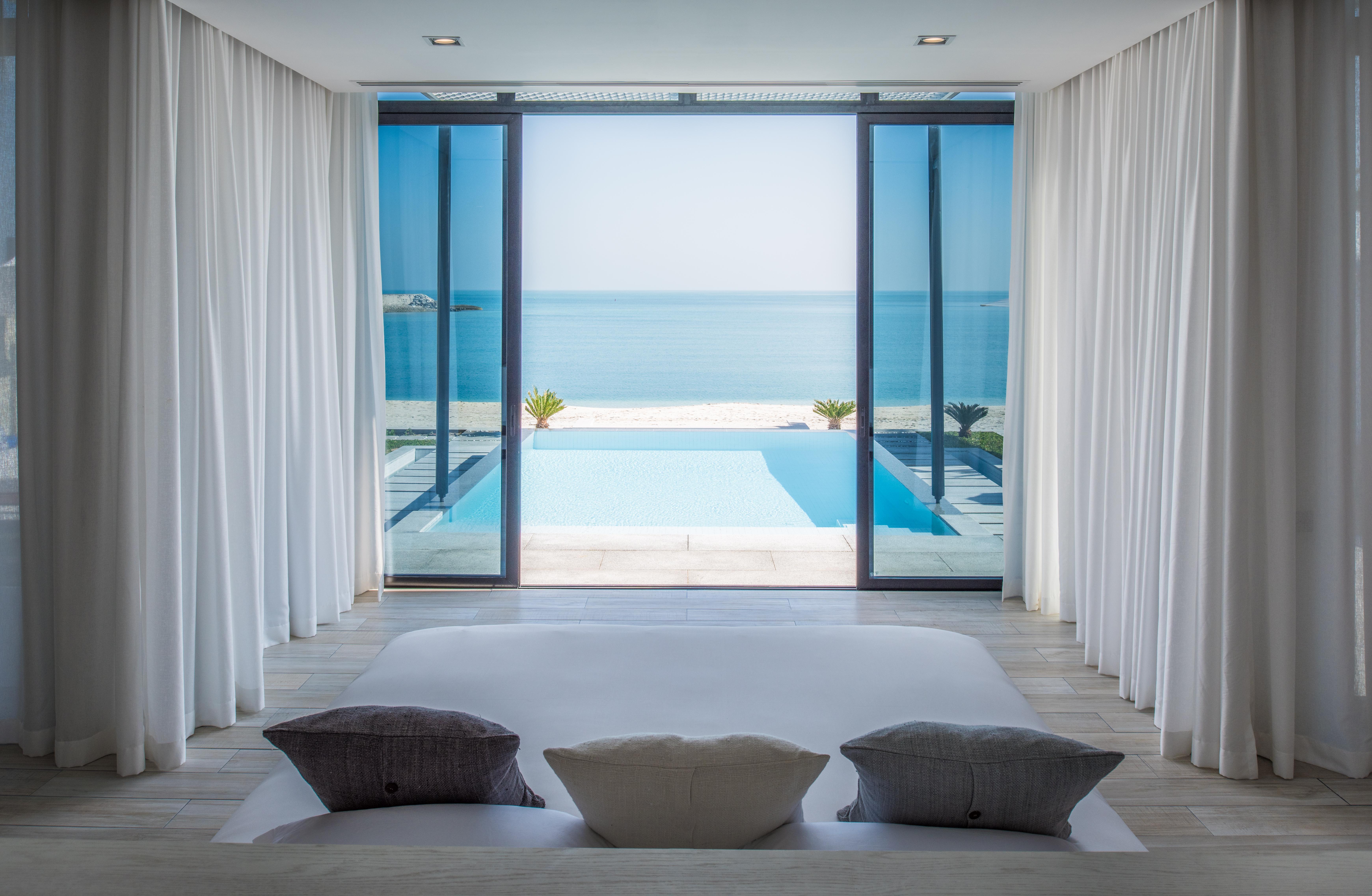 Nurai Island, Saadiyat Hotel Abu Dzabi Kültér fotó Interior of a villa at Jumeirah at Etihad Island