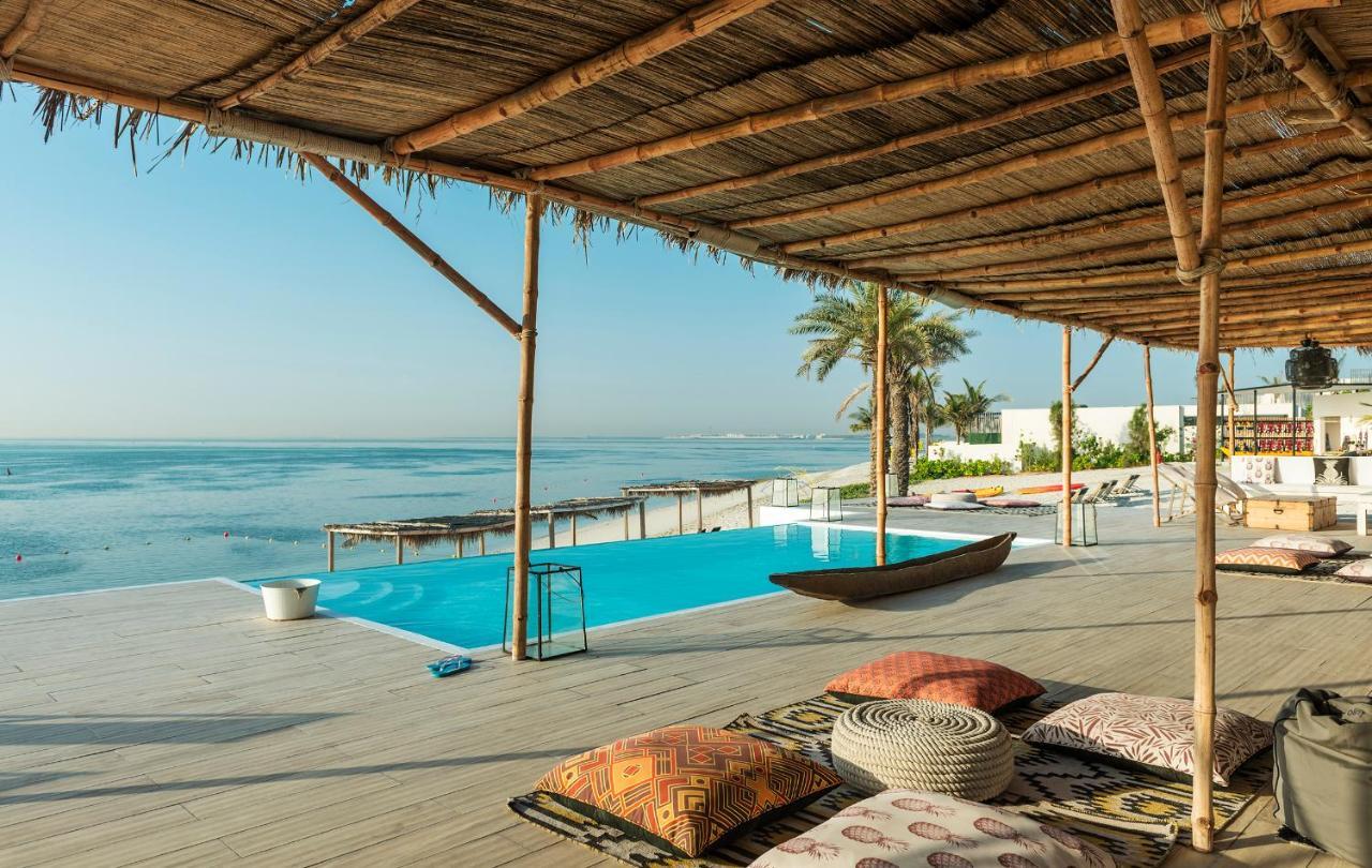 Nurai Island, Saadiyat Hotel Abu Dzabi Kültér fotó The beach at the Chedi Muscat